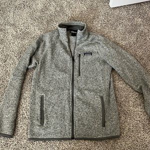 Patagonia gray full zip